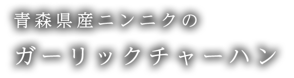 ガーリックチャーハン